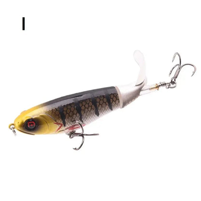 Fishing Lures  With Floating Rotating Tail Topwater Bait Freshwater Saltwater Lures For Carp Bass Pike 10.5cm/17g