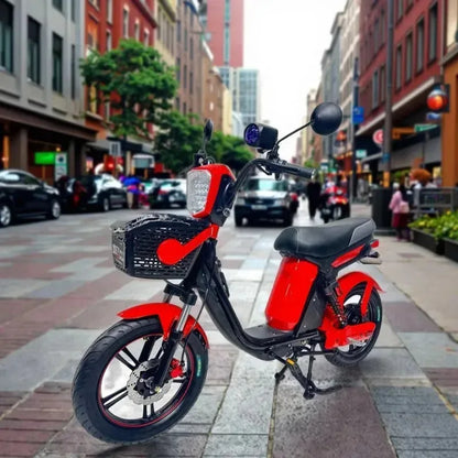 High-end Electric Bike 800w Adult Electric City Bike 18 Inch Electric Bike With Rear Hub Motor And Integrated Battery