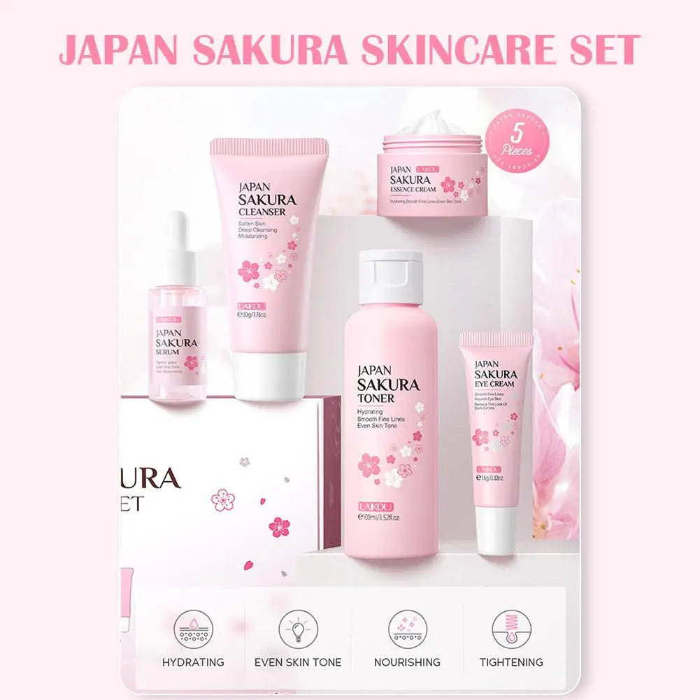 Sakura Skin Care Gift Set