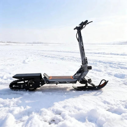 All-terrain snow scooters for mountain climbing and ice fishing, electric bikes