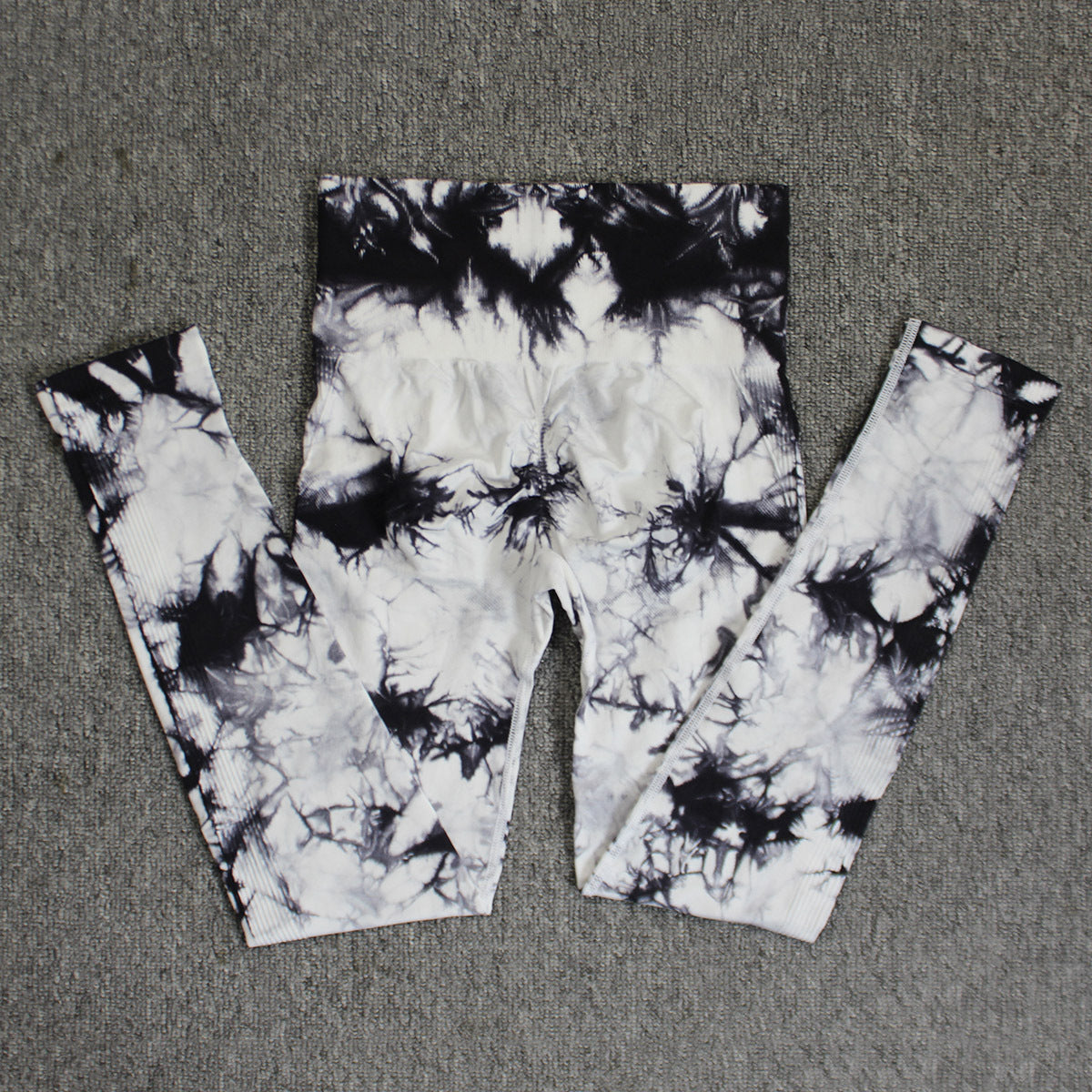 Women's Tie-Dye Seamless Skinny Yoga Pants