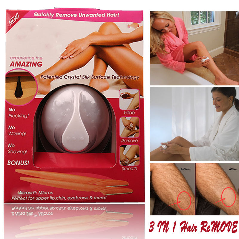 Exfoliating Manual Hair Removal Tool and Foot File