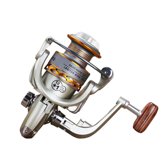 Carrete de pesca de metal Daxino serie DX con carrete de hilo