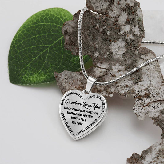 La abuela te quiere - Collar de corazón