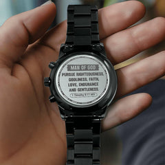 Hombre de Dios (1 Timoteo 6:11) – Reloj de hombre