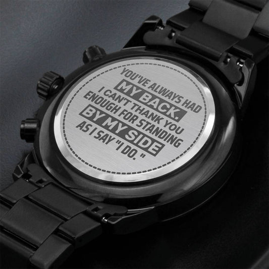 Padrino de boda, siempre me has apoyado – Reloj de hombre