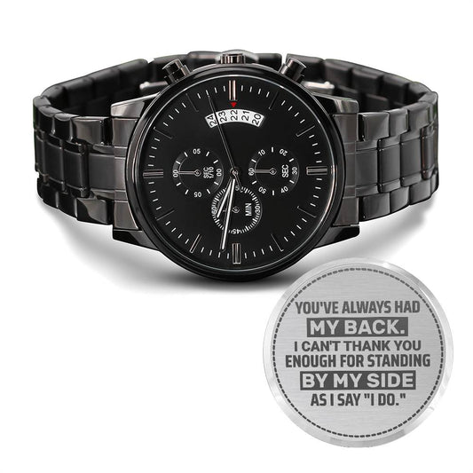 Padrino de boda, siempre me has apoyado – Reloj de hombre