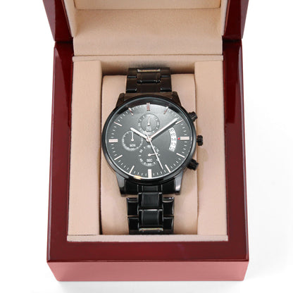 Iron Sharpens Iron (Proverbs 2717) – Men's Watch