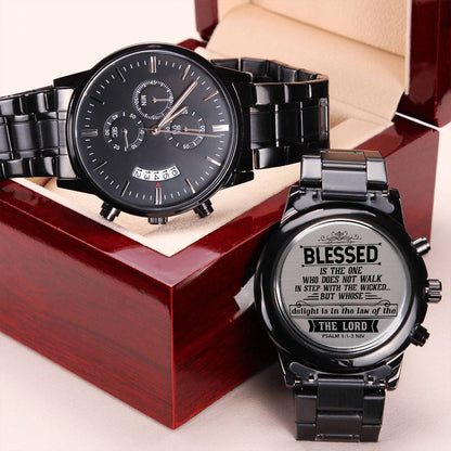 Blessed Is the One (Psalm 11-3 NIV) – Men's Watch