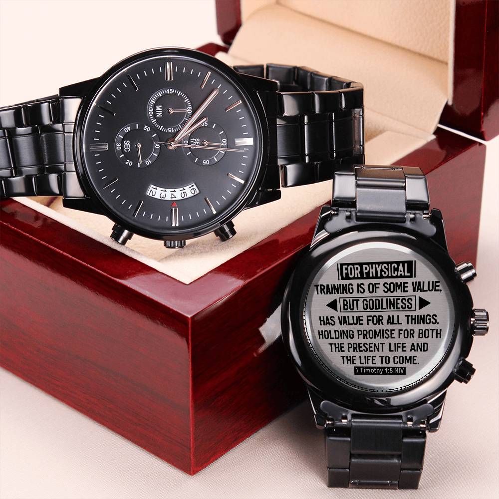 Godliness Has Value for All Things (1 Timothy 48) – Men's Watch