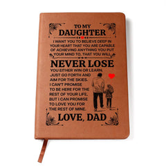 A mi Hija Promesa – Cuaderno de Cuero