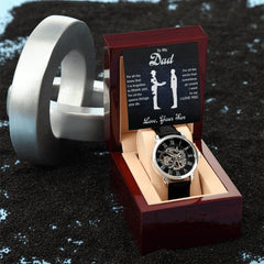 Para mi querido papá, recuerda siempre que te quiero – Reloj calado