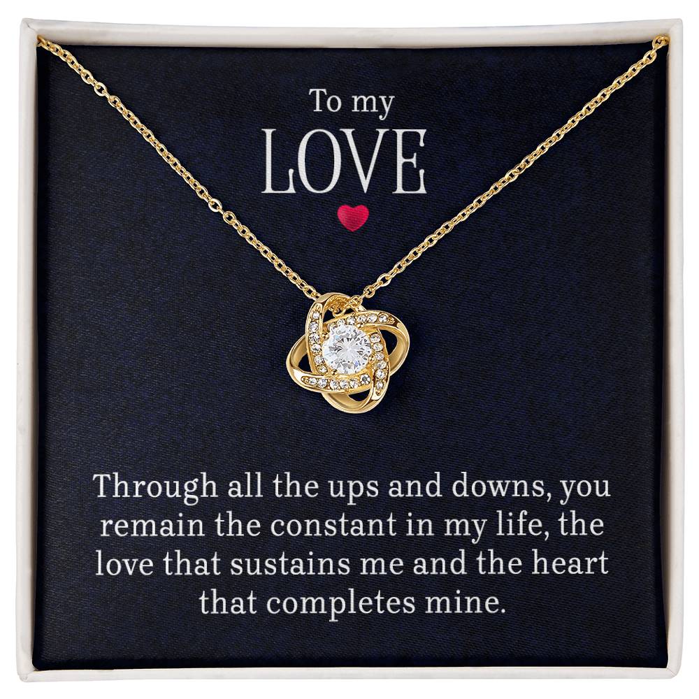 Para mi amor - Collar Lov eKnot