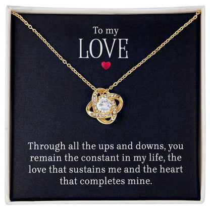 Para mi amor - Collar Lov eKnot