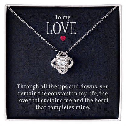 Para mi amor - Collar Lov eKnot