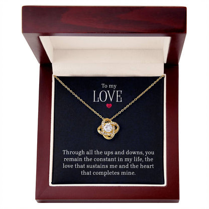 Para mi amor - Collar Lov eKnot