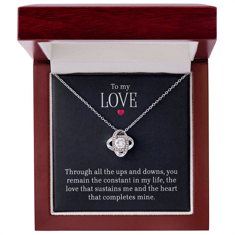 Para mi amor - Collar Lov eKnot