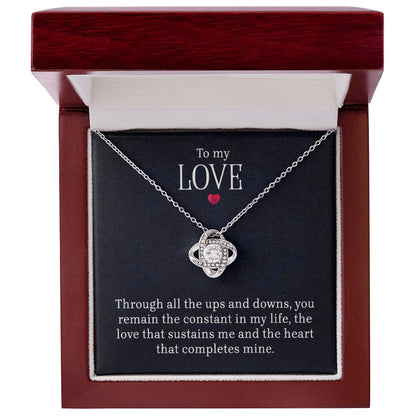 Para mi amor - Collar Lov eKnot
