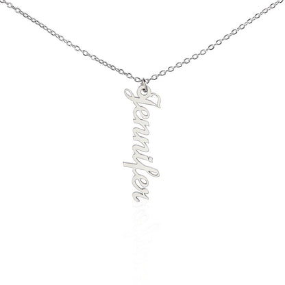 Collar Vertical Clásico con Nombre