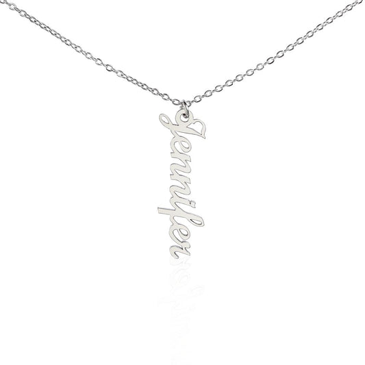 Collar Vertical Clásico con Nombre
