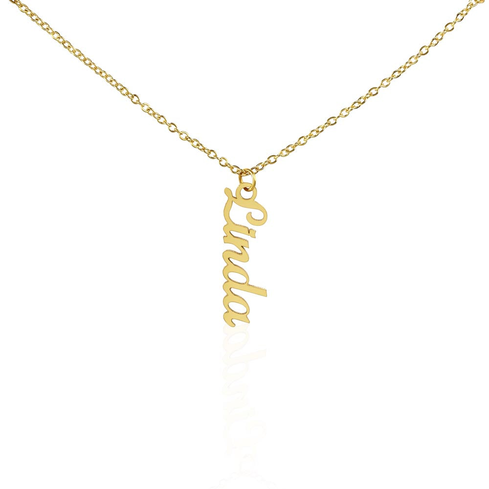 Collar Vertical Clásico con Nombre