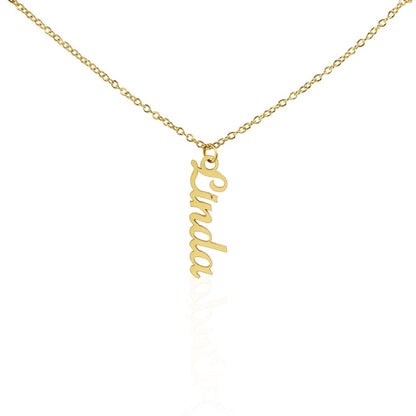 Collar Vertical Clásico con Nombre
