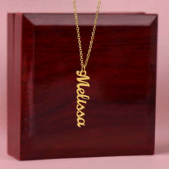 Collar Vertical Clásico con Nombre
