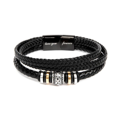 Last Forever Love You Forever (To My Grandson) – Bracelet