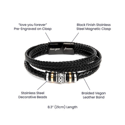 To My Boy Graduation Dreams (Love You) – Bracelet