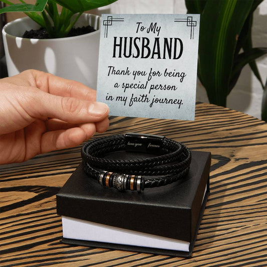 Ser Especial - Pulsera de Cuero para Hombre