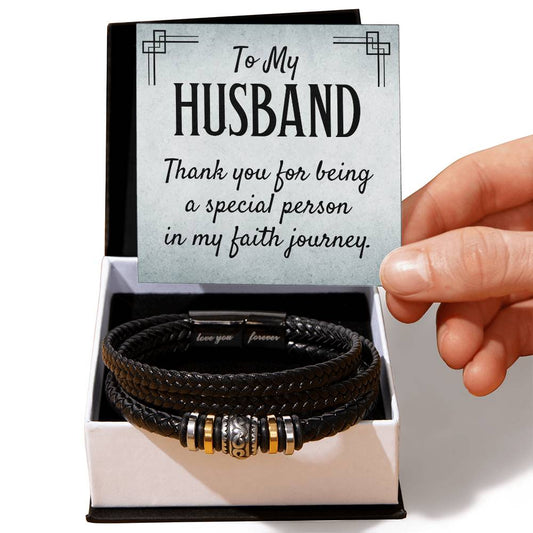 Ser Especial - Pulsera de Cuero para Hombre