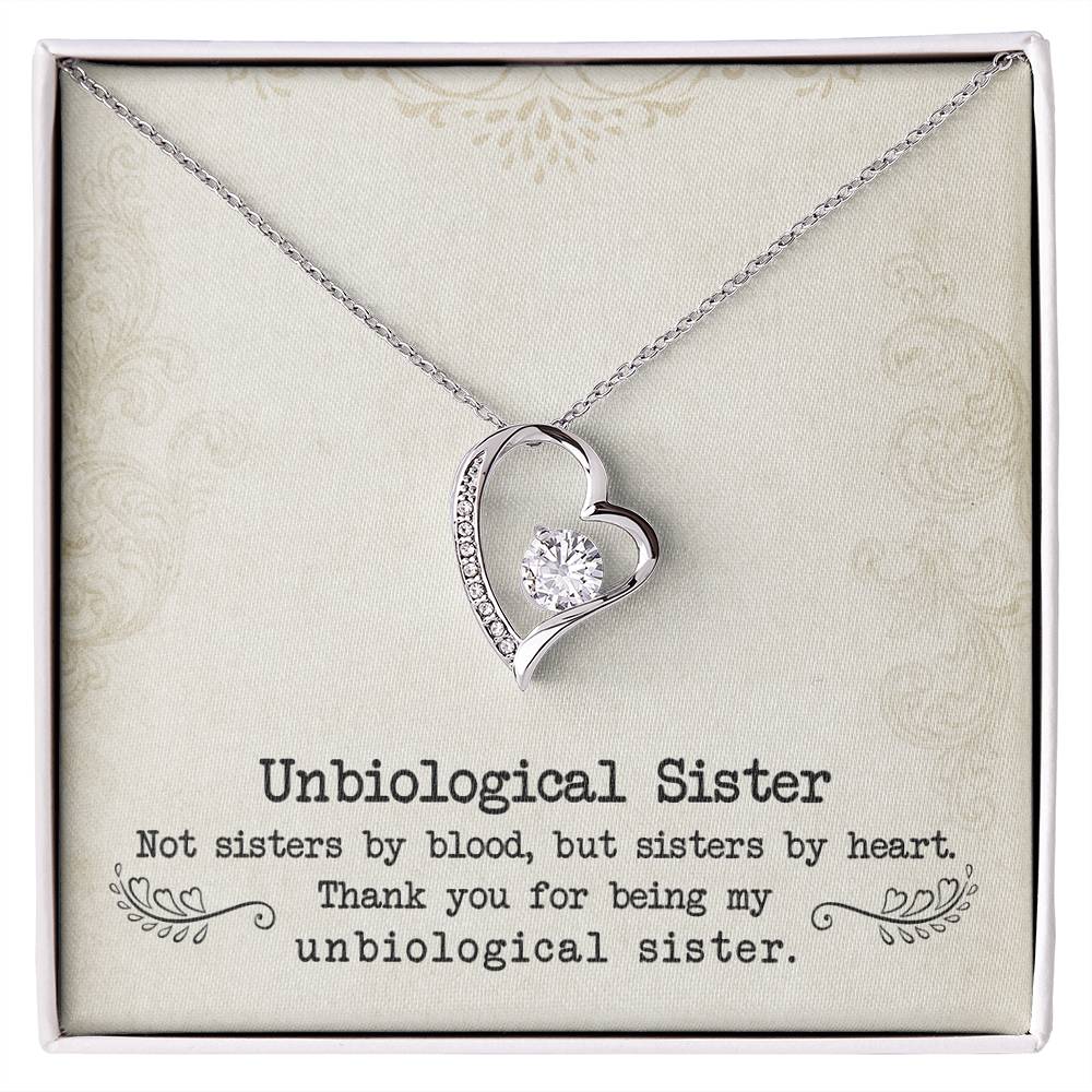 Hermana no biológica - Collar Amor Eterno