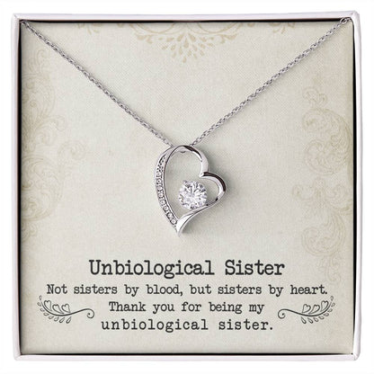 Hermana no biológica - Collar Amor Eterno