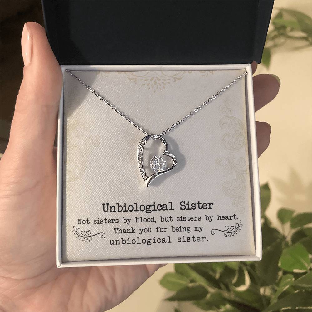 Hermana no biológica - Collar Amor Eterno