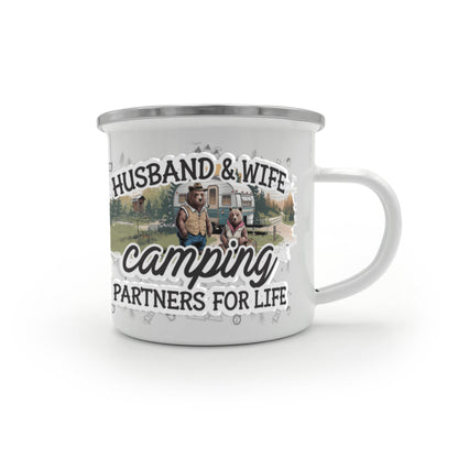 Compañeros de acampada para toda la vida - Taza de camping
