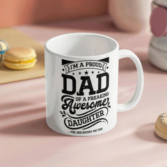 Soy un padre orgulloso - Taza de cerámica