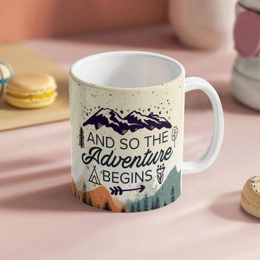 Aventura – Taza de cerámica