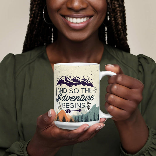 Aventura – Taza de cerámica
