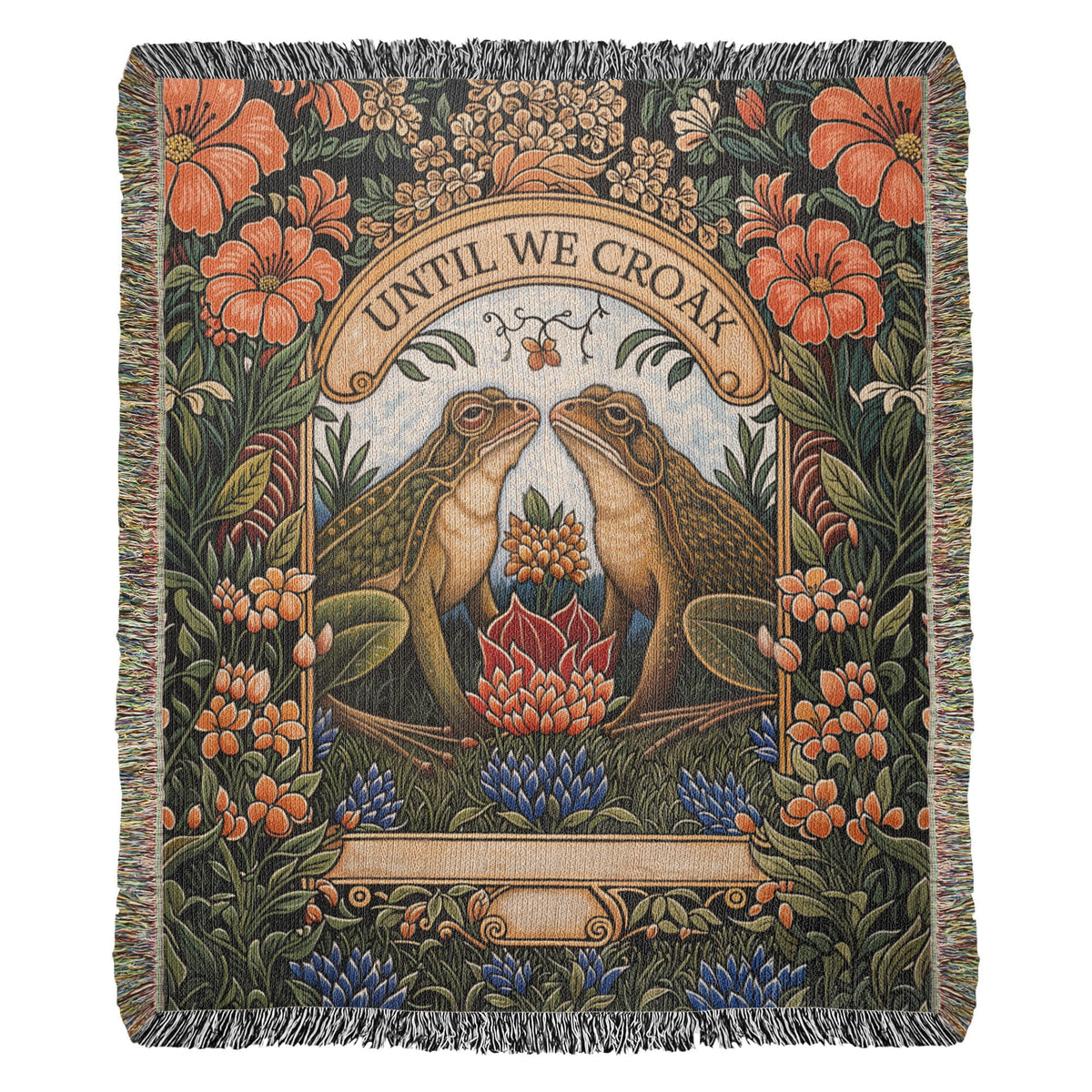 Til We Croak - Heirloom Blanket