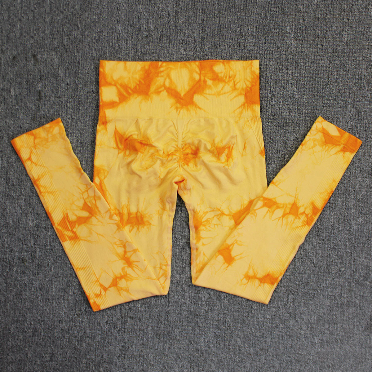Women's Tie-Dye Seamless Skinny Yoga Pants