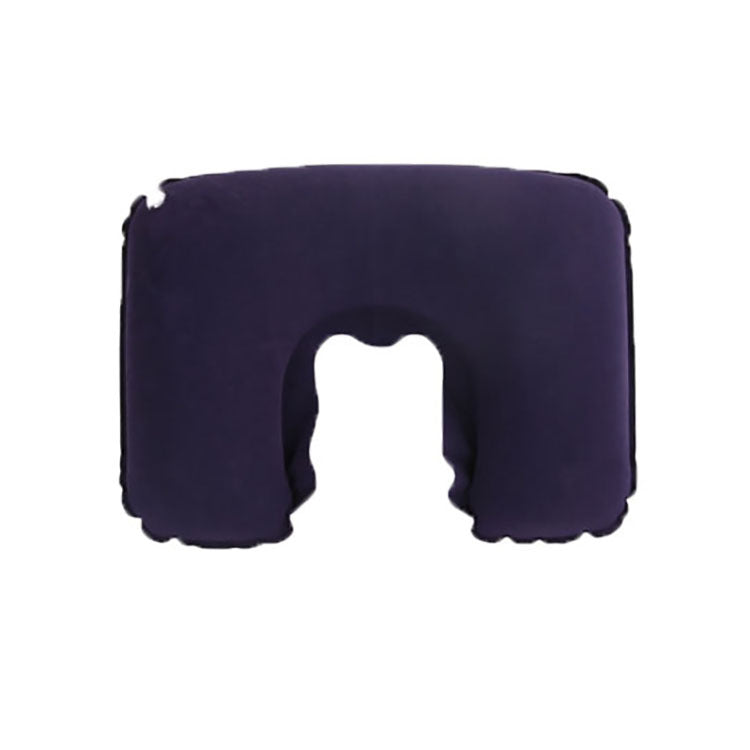Almohada de Viaje Hinchable de Terciopelo para Acampada y Siestas
