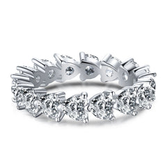 Women's Fashion Sterling Silver Ring with Zircon