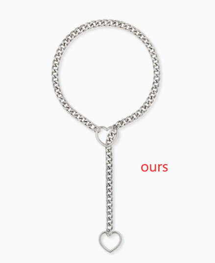 Collar Adora Aura Heart Slip (una pieza)