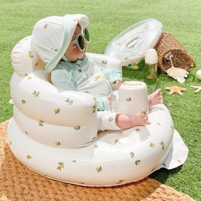 Sillón Hinchable para Bebés para Comer y Bañarse