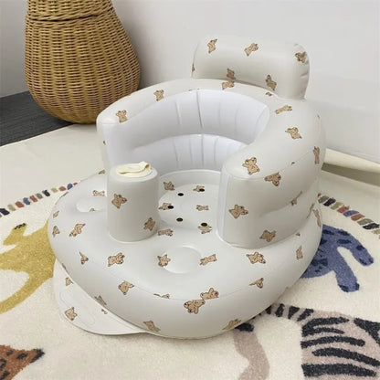 Sillón Hinchable para Bebés para Comer y Bañarse