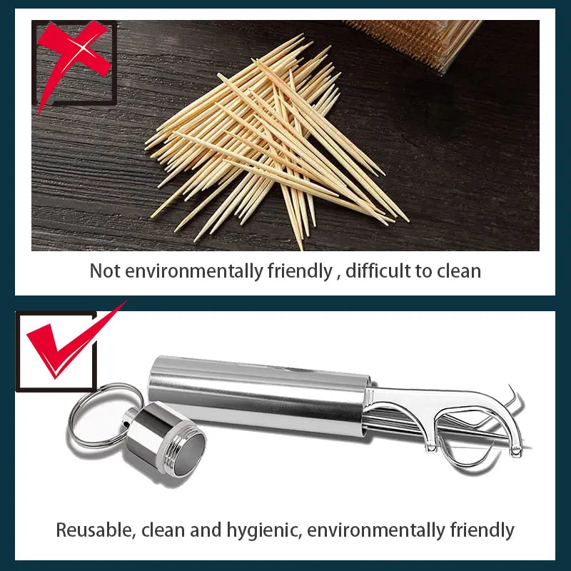 7-Piece Dental Cleaning Kit with Stainless Steel Tools