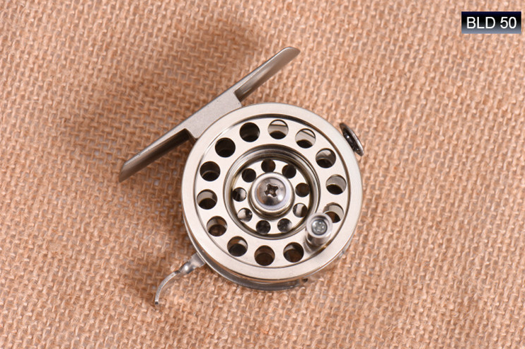 Carrete de pesca de baitcasting de metal completo BLD50 60