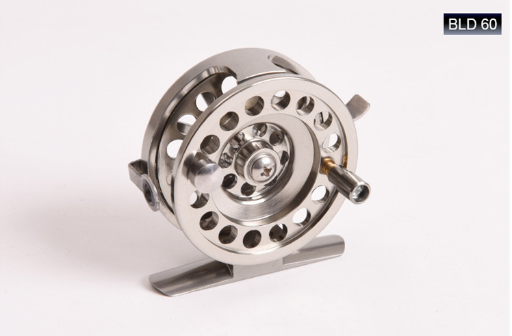 Carrete de pesca de baitcasting de metal completo BLD50 60