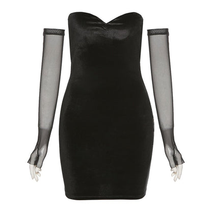 Slim Hip Bag Dress for Women