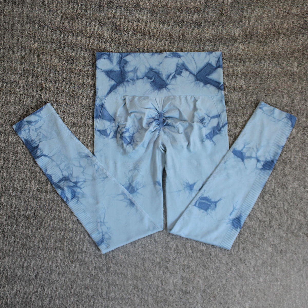 Women's Tie-Dye Seamless Skinny Yoga Pants